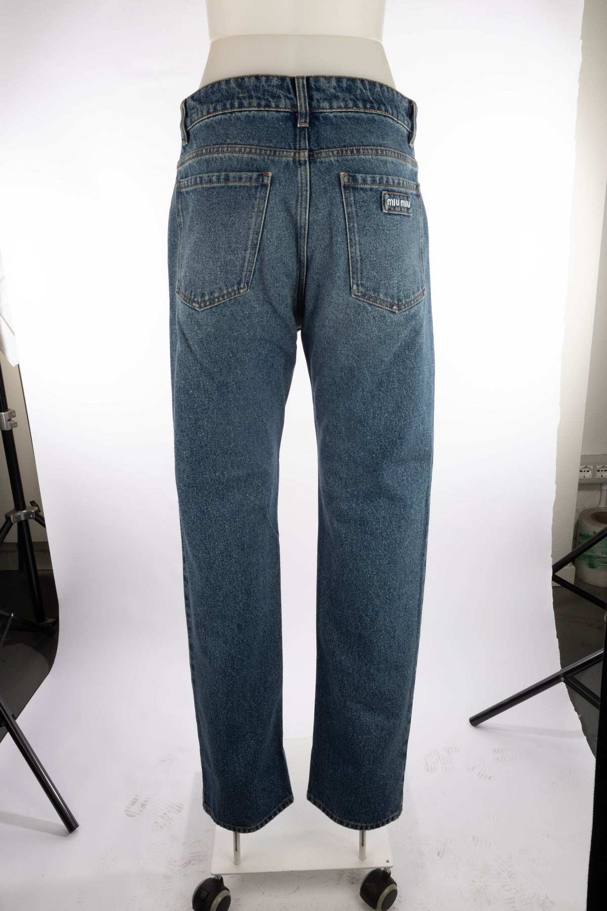 MIU MIU Miu Miu Woman Clothing Jeans