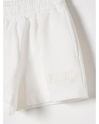 Fendi Shorts Kids White