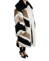 Dolce & Gabbana Gorgeous Shearling Cape Jacket
