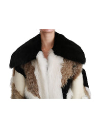 Dolce & Gabbana Gorgeous Shearling Cape Jacket