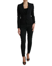 Dolce & Gabbana Classic Black Blazer for Women 6 Black