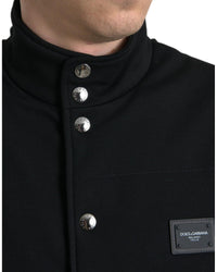 Dolce & Gabbana Men's Quilted Snap-Button Vest - Black