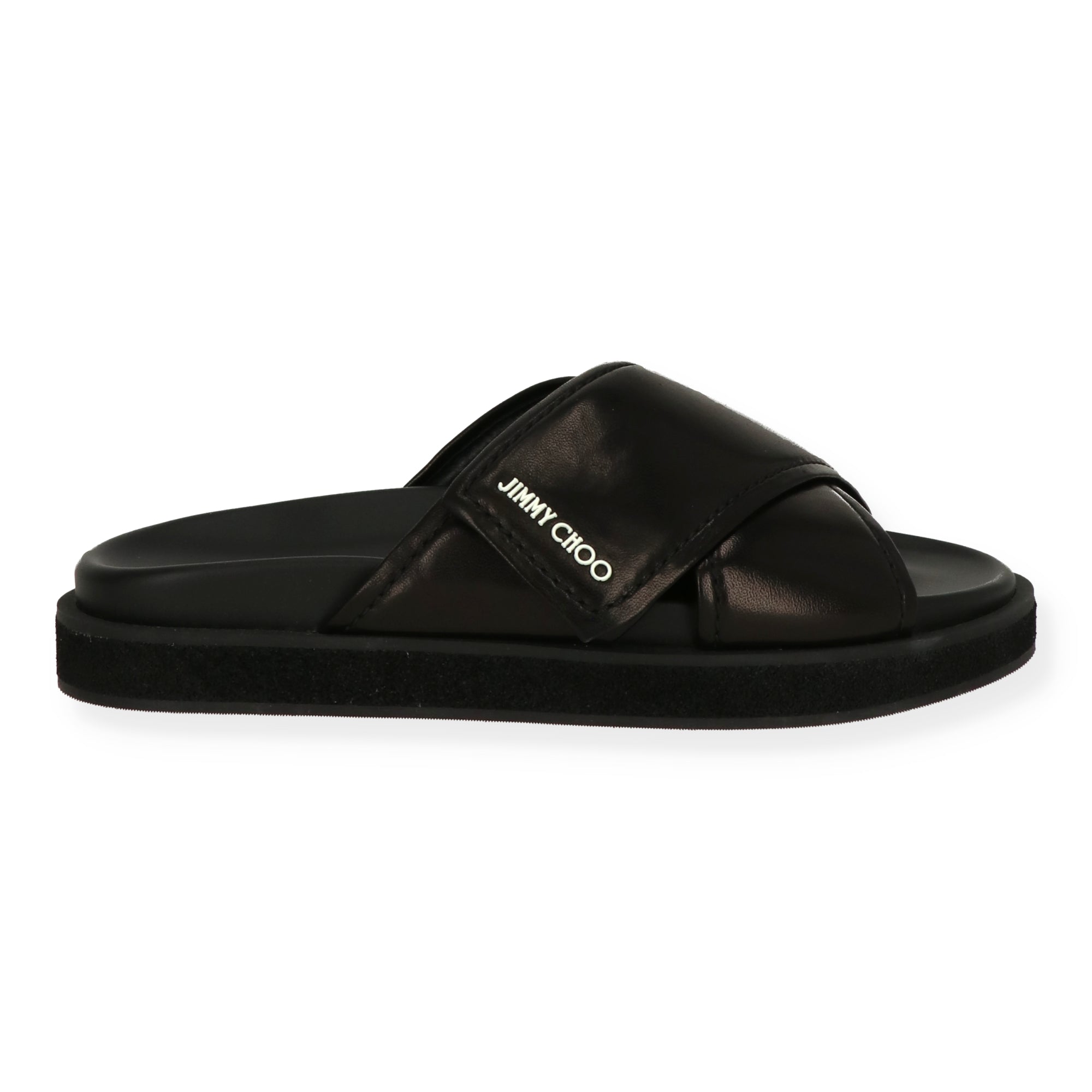 JIMMYCHOO Jimmy Choo Mens Black Sandal