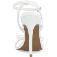 Elvina Womens Patent Ankle Strap