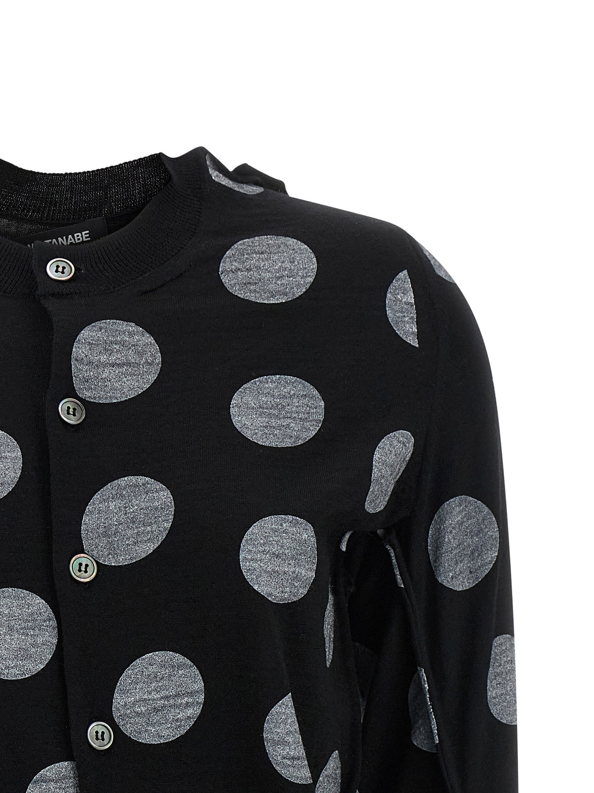 JUNYA WATANABE Junya Watanabe Women Polka Dot Maxi Cardigan
