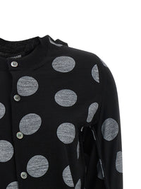 JUNYA WATANABE Junya Watanabe Women Polka Dot Maxi Cardigan