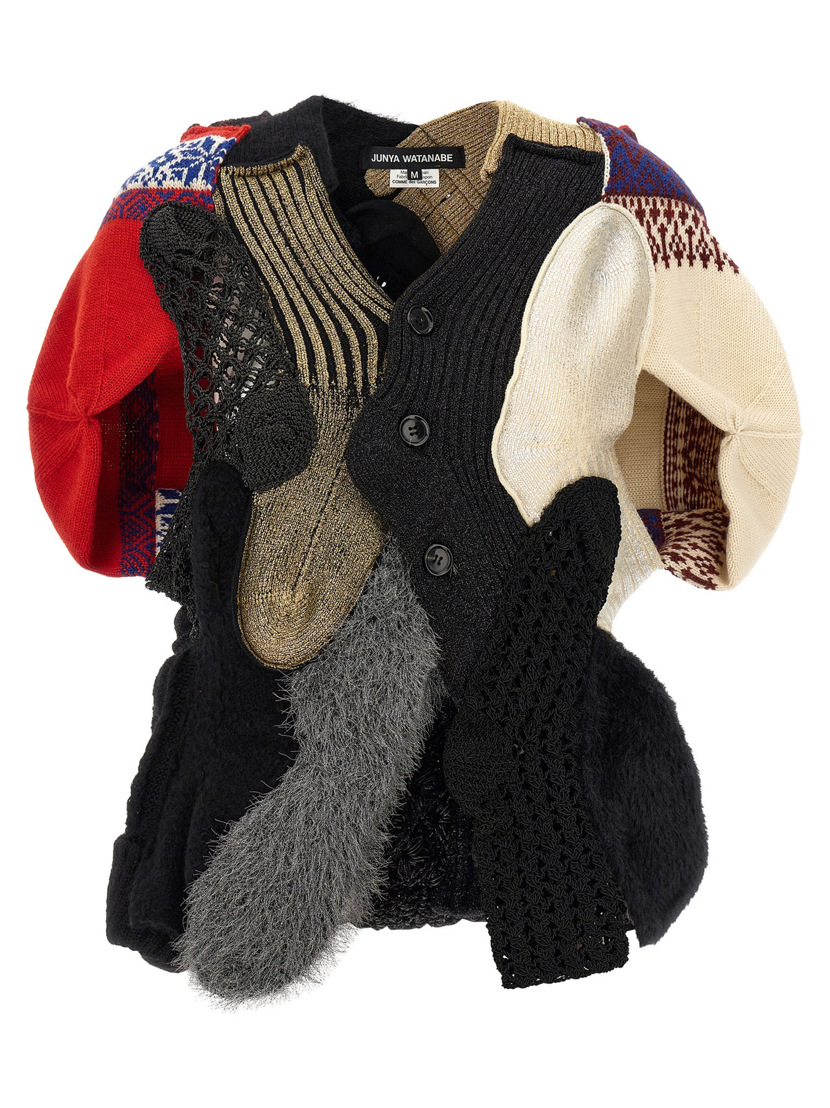 JUNYA WATANABE Junya Watanabe Women Patchwork Cardigan