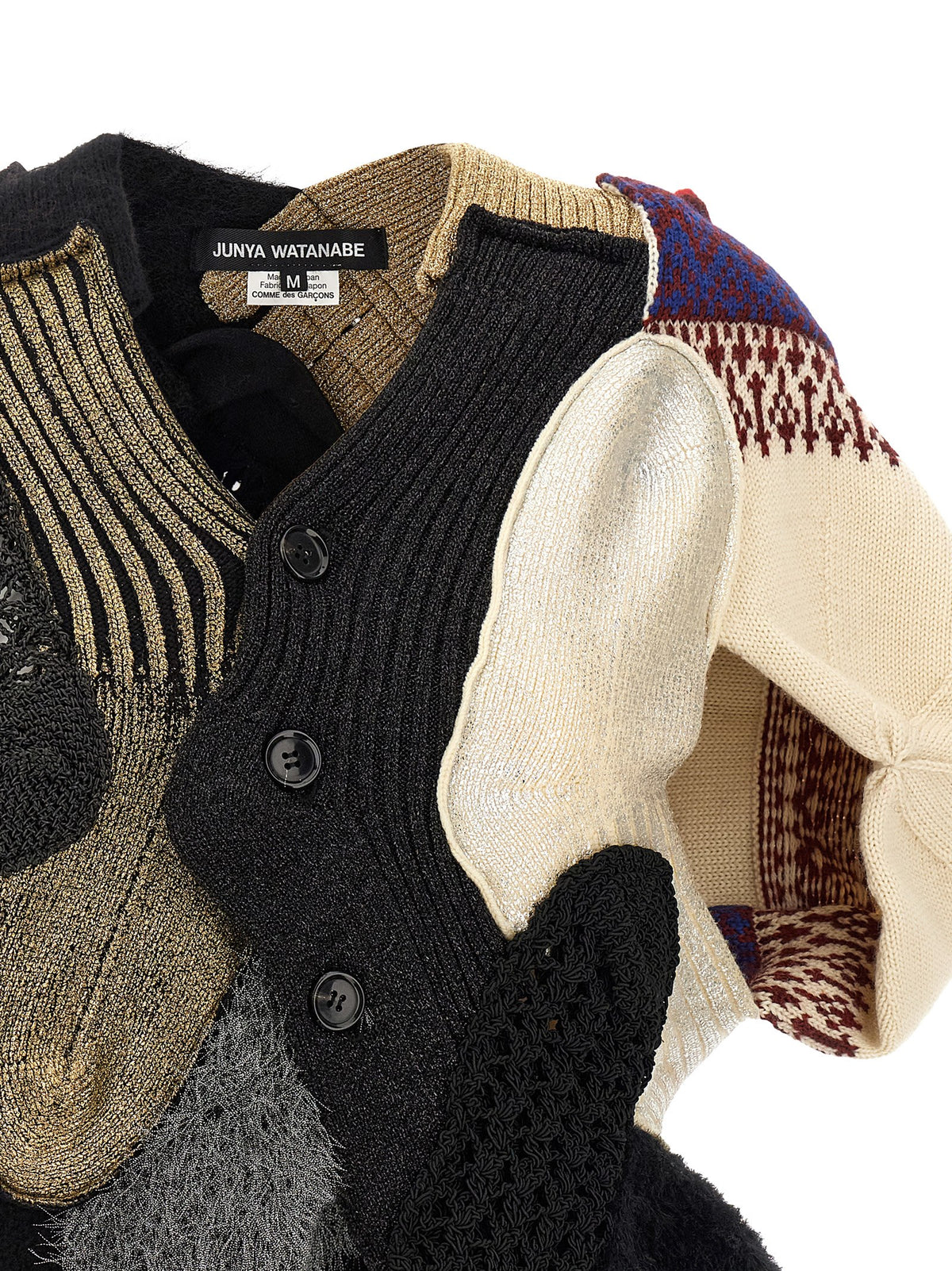 JUNYA WATANABE Junya Watanabe Women Patchwork Cardigan