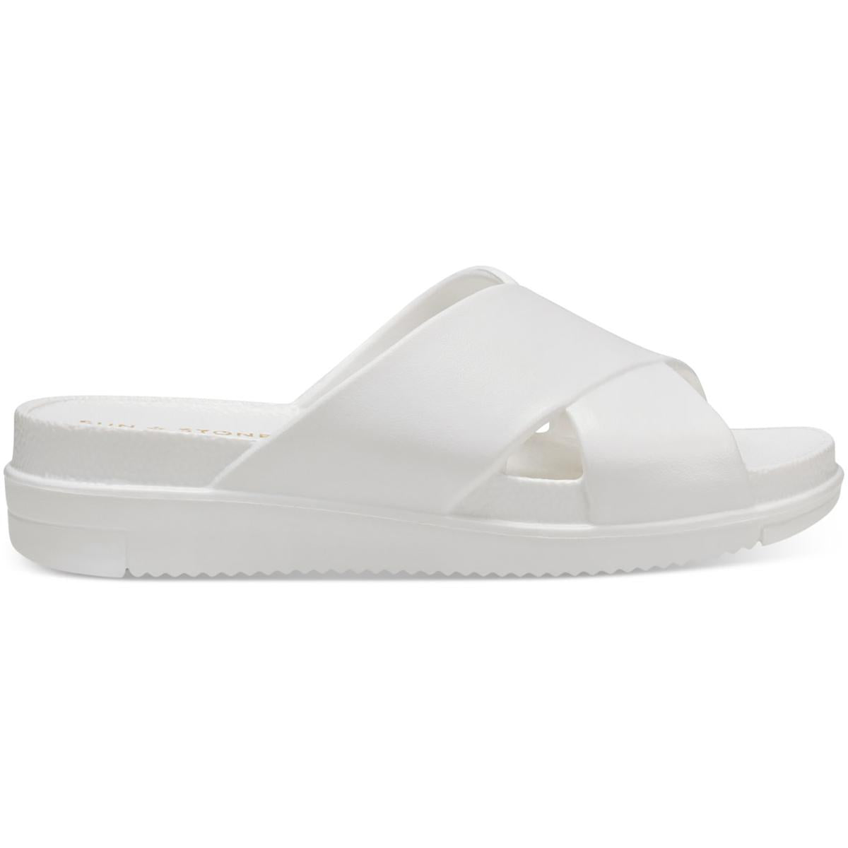 Islla Womens Platforms Slip On Slide Sandals