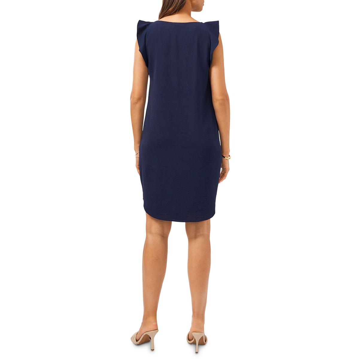 Womens Solid Short Mini Dress