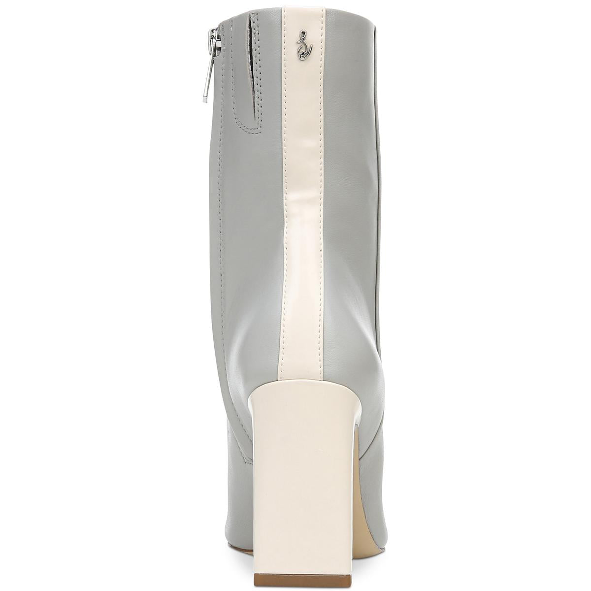 Anika Womens Leather Mid-Calf Boots