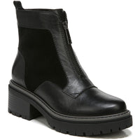 Jett Womens Suede Lugged Sole Ankle Boots
