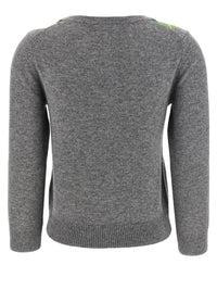 Ganni Women 'Grey Check' Cardigan