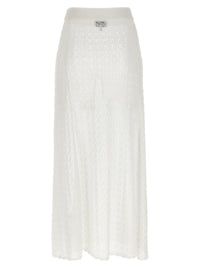 Ganni Women 'Shiny Pointelle Knit' Skirt