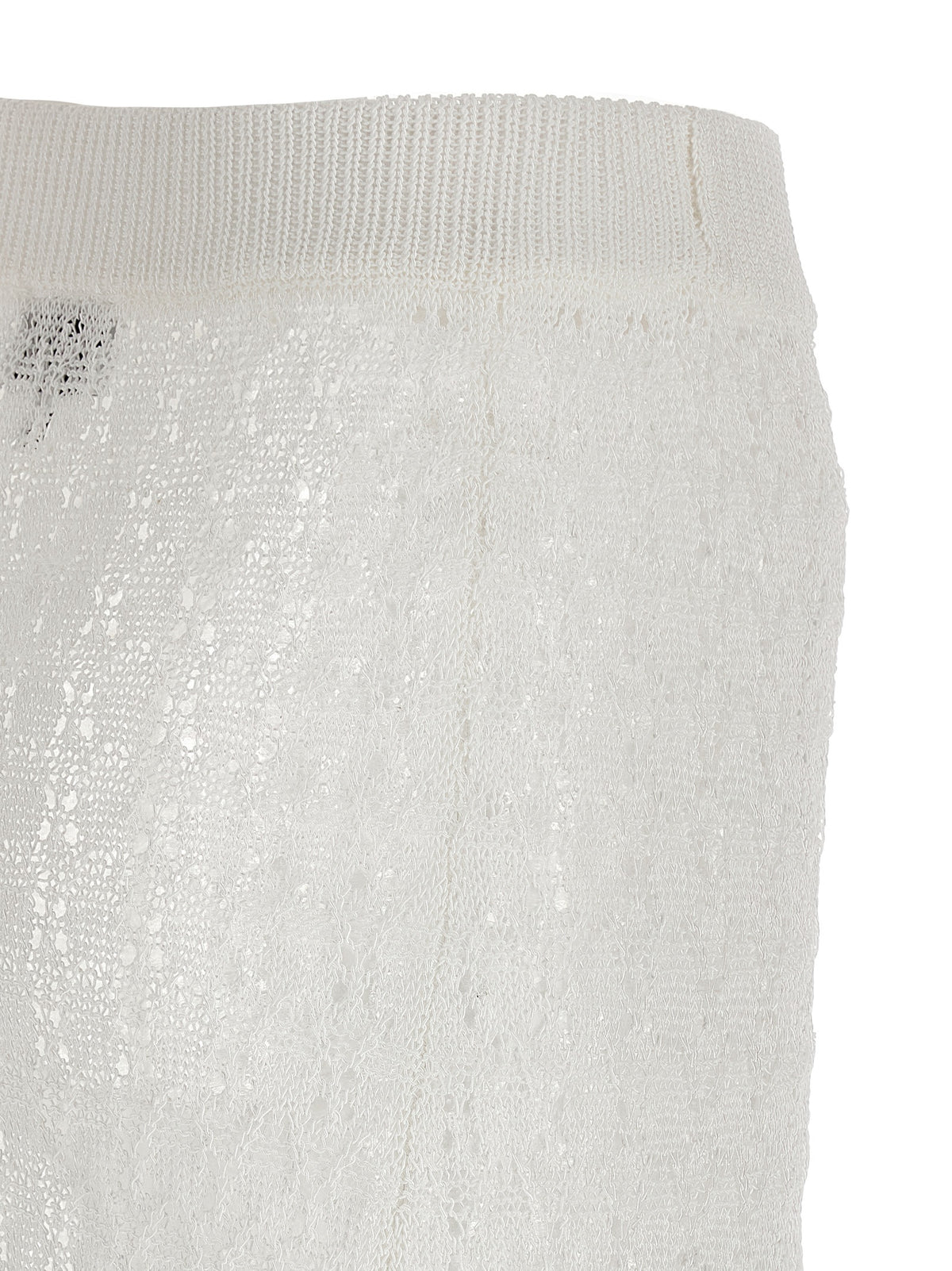 Ganni Women 'Shiny Pointelle Knit' Skirt
