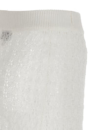 Ganni Women 'Shiny Pointelle Knit' Skirt
