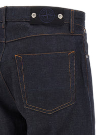Stone Island Men 'Indigo Denim-Rinsed' Jeans