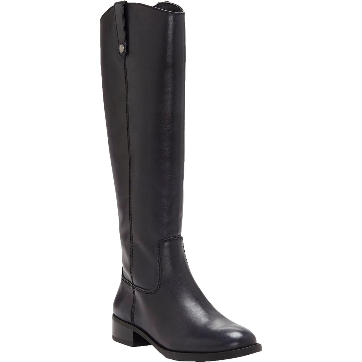 INC Womens Fawne Leather Knee-High Riding Boots