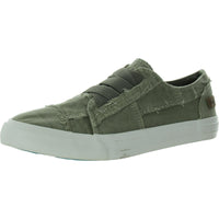 Marley Womens Comfort Insole Slip On Casual Shoes 6 Medium Green