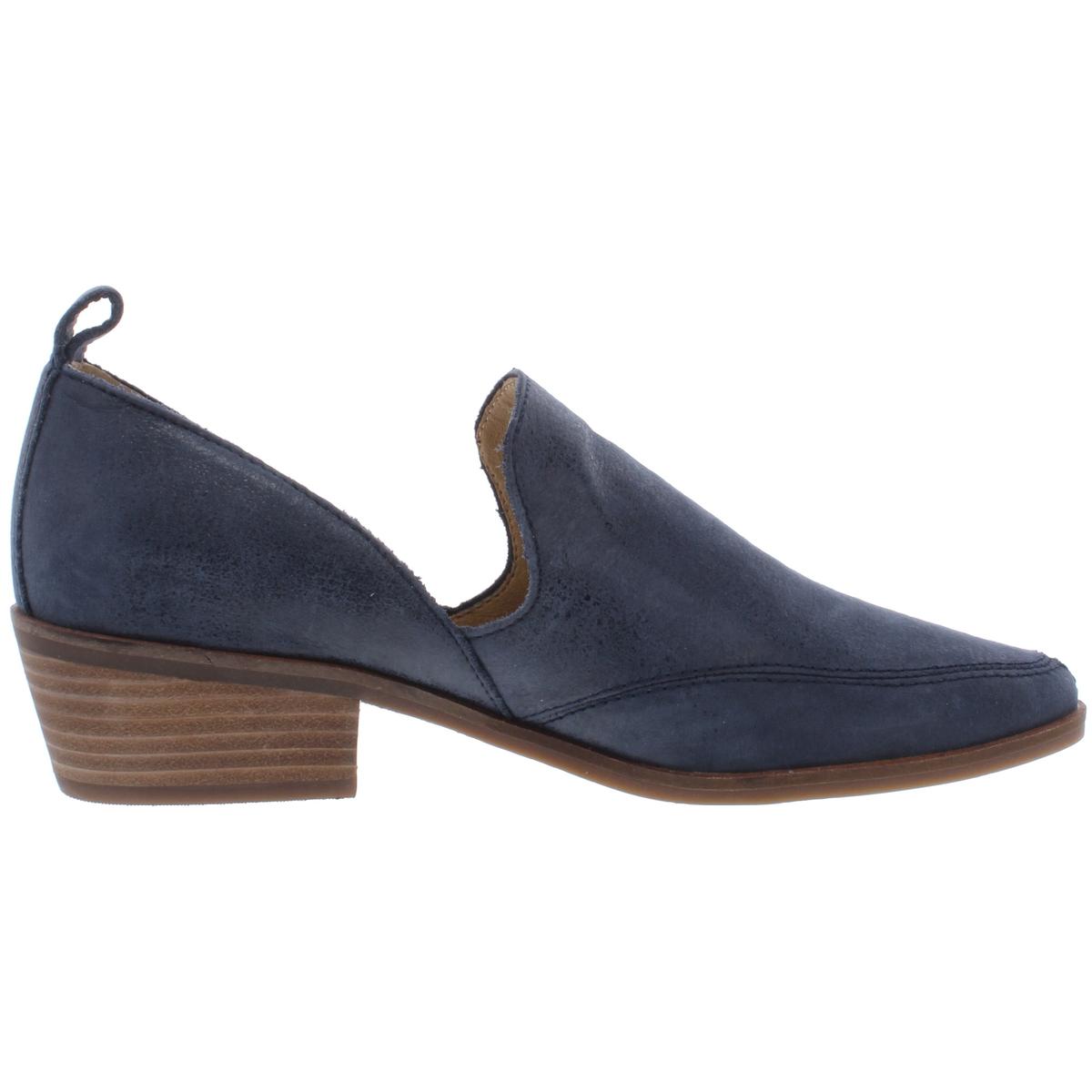 Mahzan Womens Comfort Insole Slip On Loafer Heels