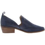 Mahzan Womens Comfort Insole Slip On Loafer Heels