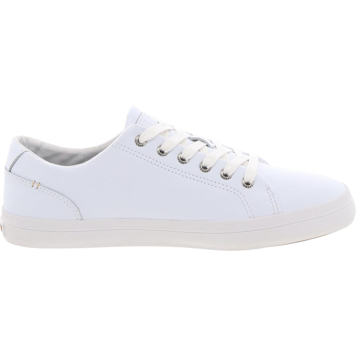Mens Lace-Up Leather Casual And Fashion Sneakers