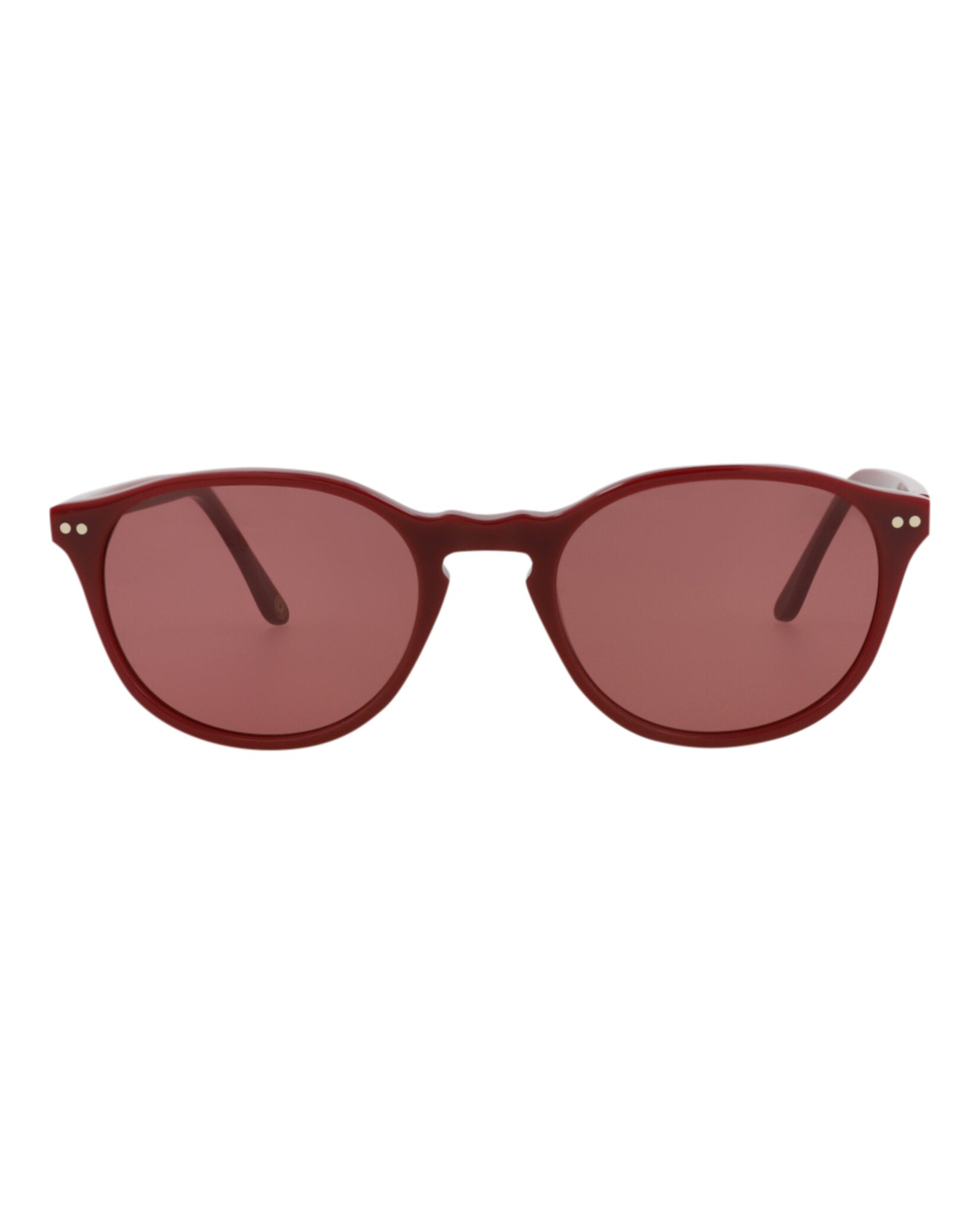 Kimeze Unisex Round/Oval Red Red Red Fashion Designer Eyewear