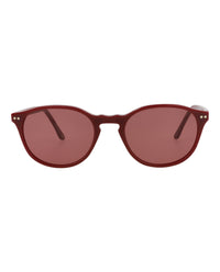 Kimeze Unisex Round/Oval Red Red Red Fashion Designer Eyewear