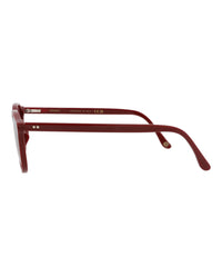 Kimeze Unisex Round/Oval Red Red Red Fashion Designer Eyewear