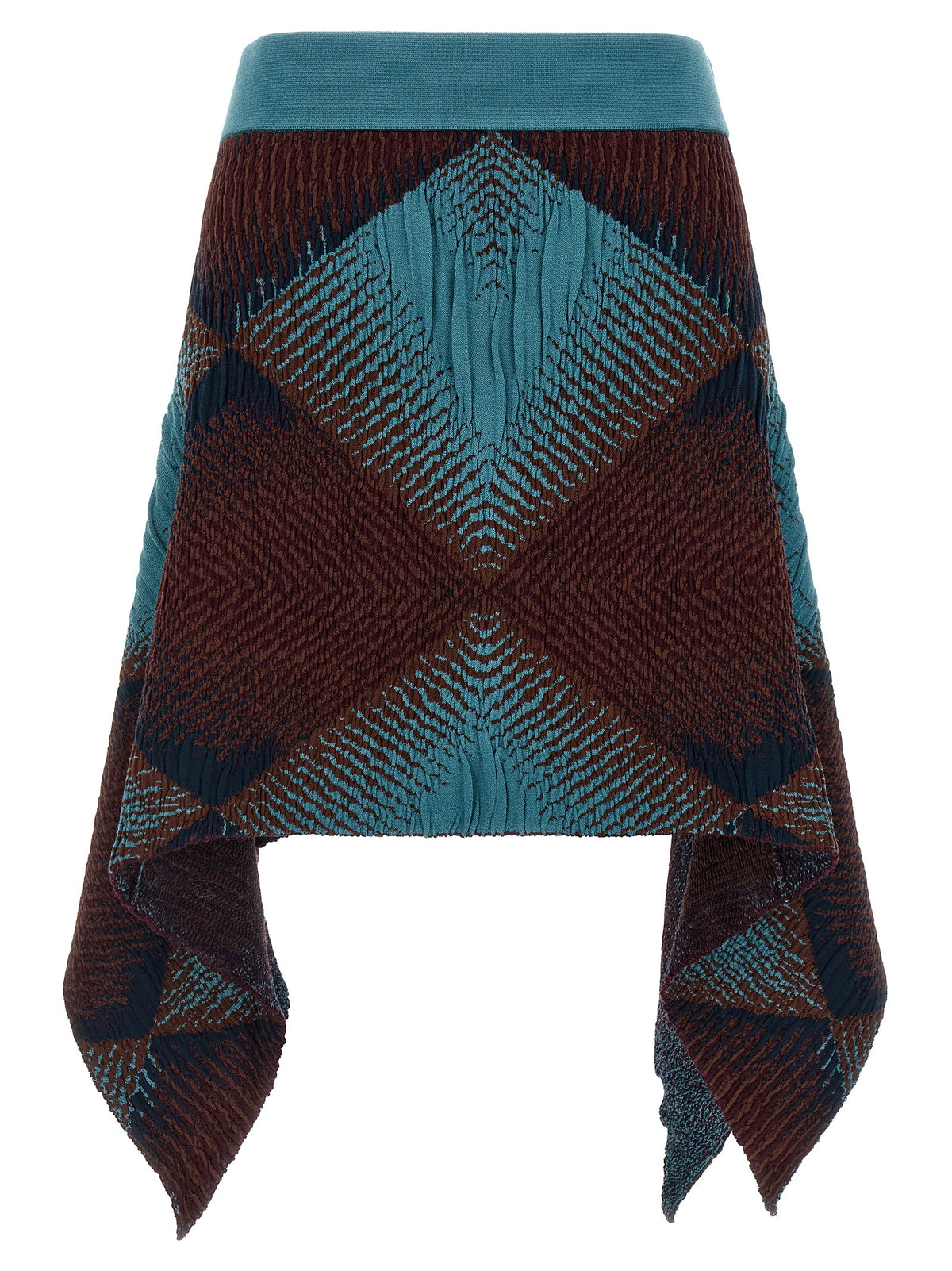Kiko Kostadinov Women 'Ikat Argyle' Skirt