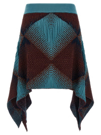 Kiko Kostadinov Women 'Ikat Argyle' Skirt