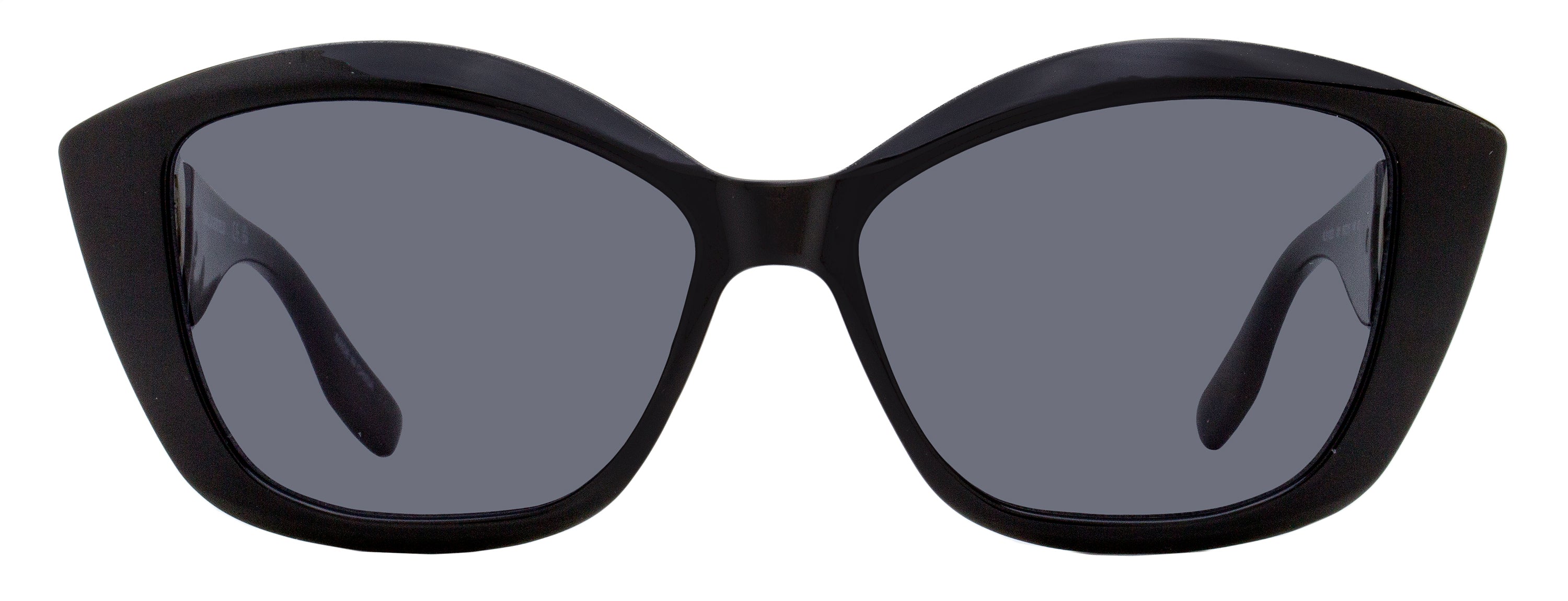 Karl Lagerfeld Modified Rectangle Sunglasses KL6102S 001 Black