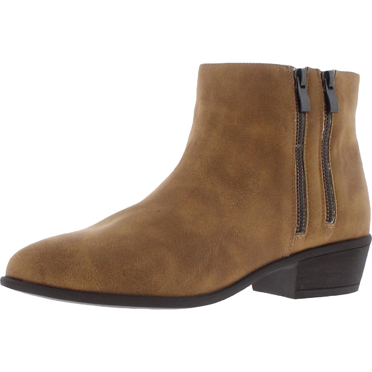 Jayda Womens Faux Leather Manmade Booties