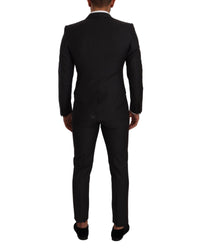 Dolce & Gabbana Men's Classic Fit Suit - Black