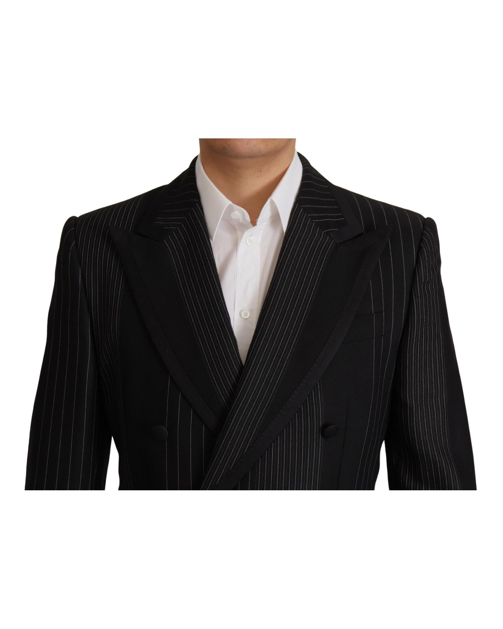 Dolce & Gabbana  Men's Double Breasted Pinstripe Suit