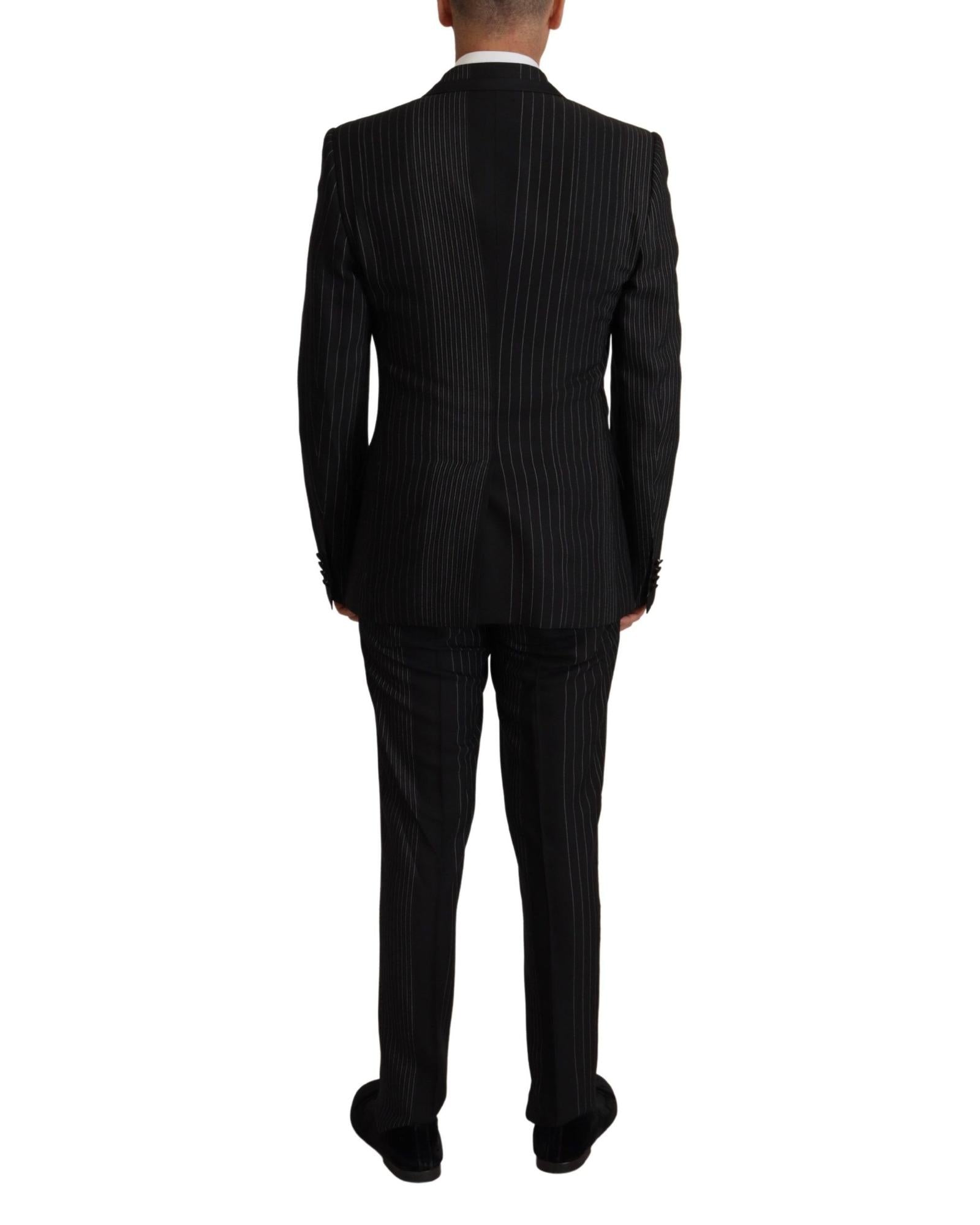 Dolce & Gabbana  Men's Double Breasted Pinstripe Suit