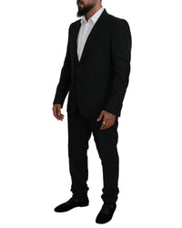 Dolce & Gabbana Men's Black Wool Suit