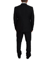 Dolce & Gabbana Men's Black Wool Suit