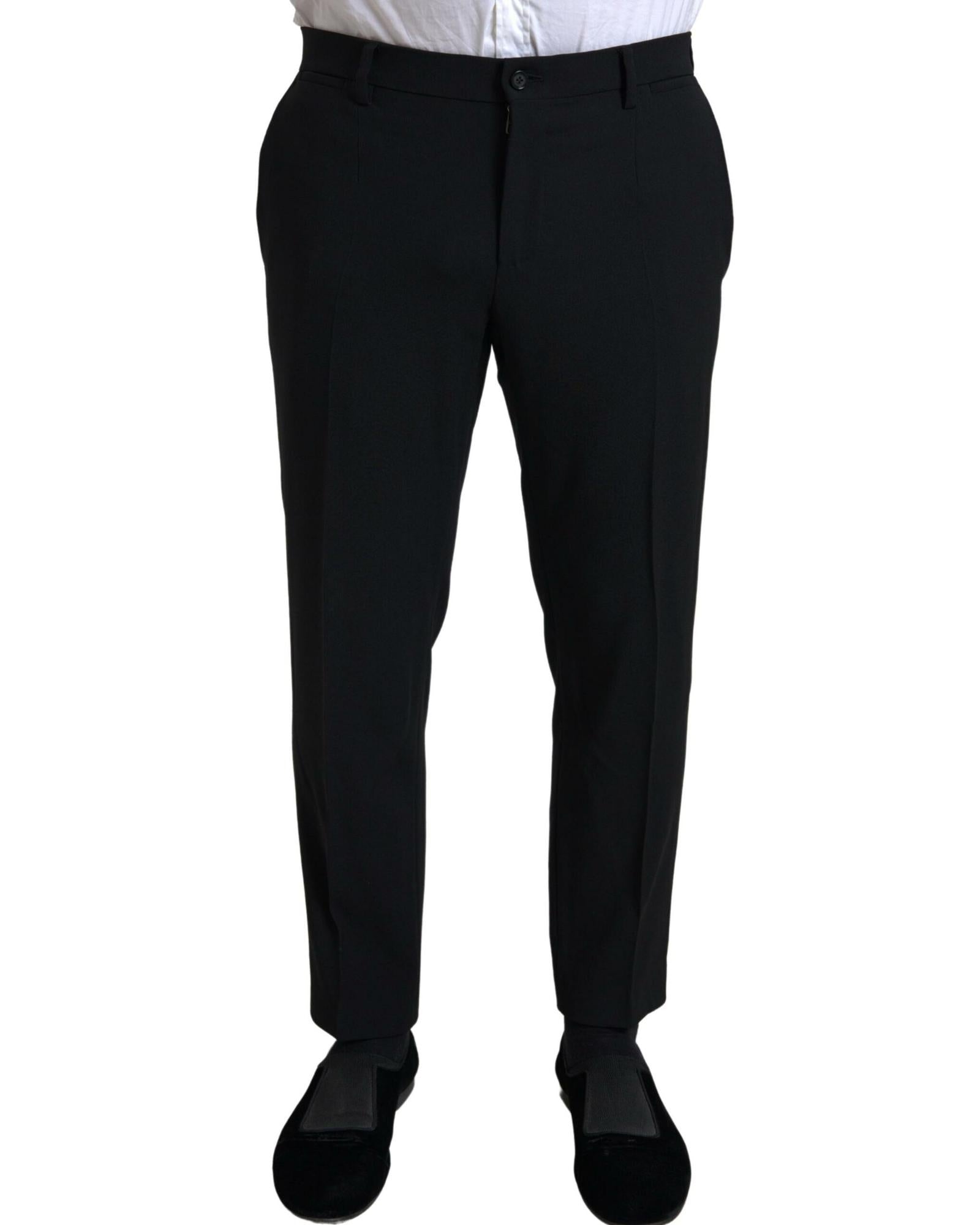 Dolce & Gabbana  Men's Double Breasted Blazer Black