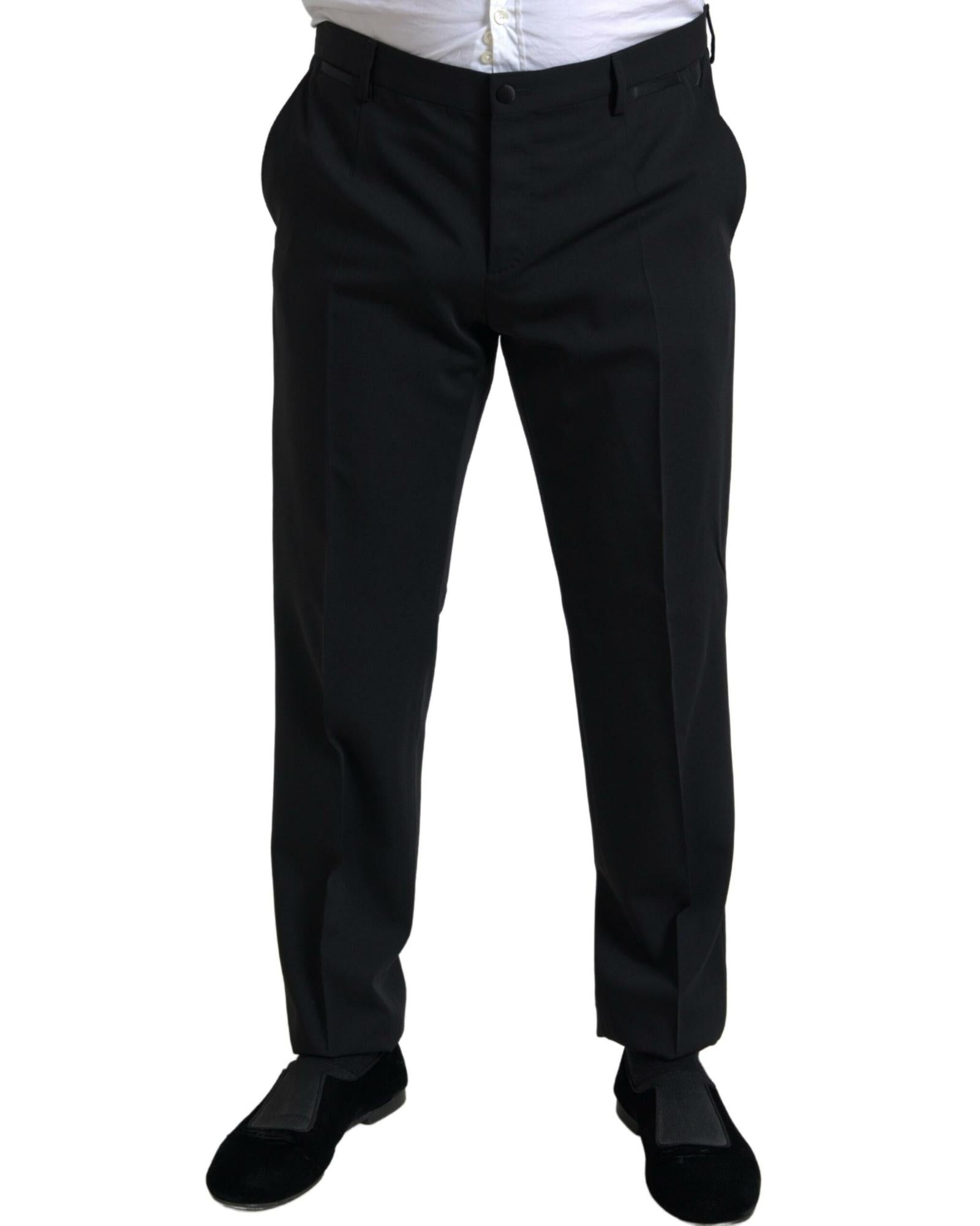 Dolce & Gabbana  Classic Tuxedo Suit for Men - Black