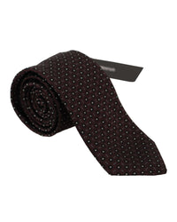 Dolce & Gabbana Dolce Gabbana Geometric Silk Tie