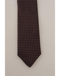 Dolce & Gabbana Dolce Gabbana Geometric Silk Tie