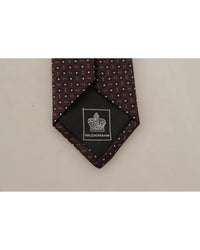 Dolce & Gabbana Dolce Gabbana Geometric Silk Tie