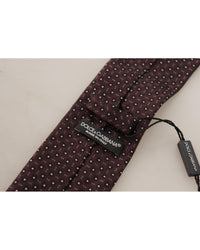 Dolce & Gabbana Dolce Gabbana Geometric Silk Tie