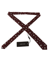 Dolce & Gabbana Hat Print Tie KRA3191