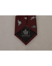 Dolce & Gabbana Hat Print Tie KRA3191