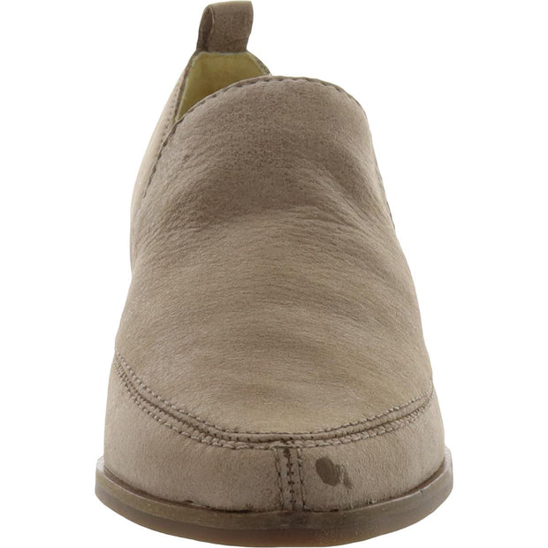 Mahzan Womens Comfort Insole Slip On Loafer Heels