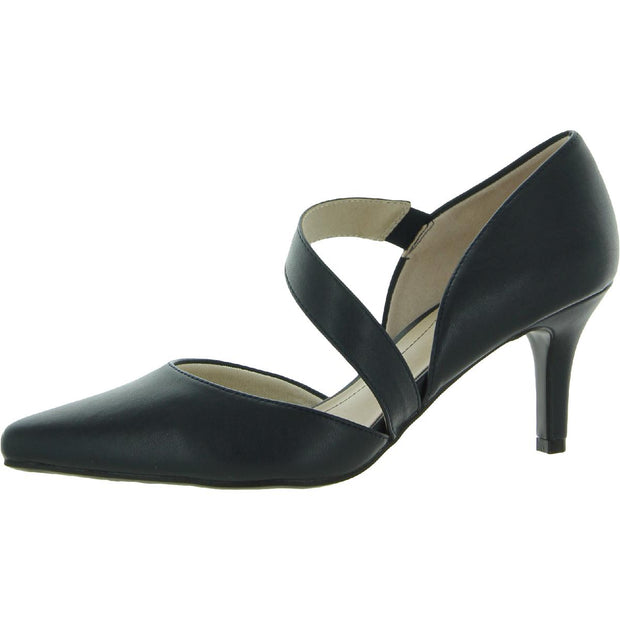Suki Womens Padded Insole Slip On D'Orsay Heels