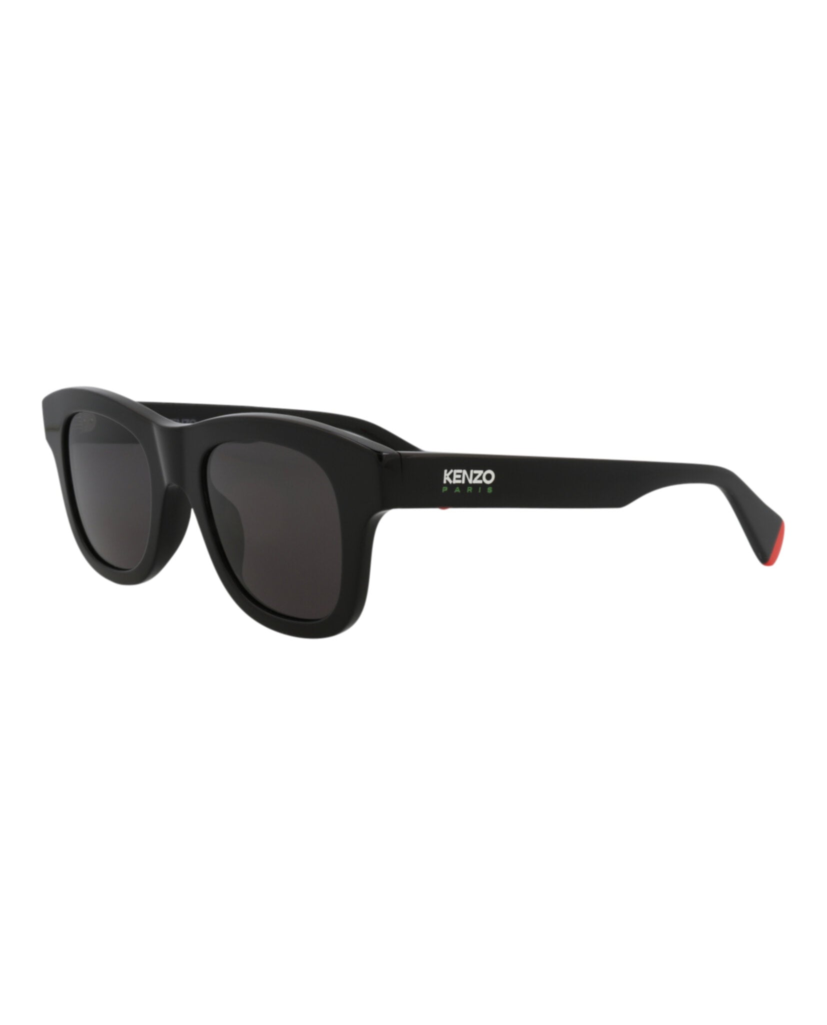 Kenzo Mens Square/Rectangle Black Black Smoke Fashion Designer Eyewear