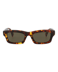 Kenzo Unisex Square/Rectangle Havana Havana Green Fashion Designer Eyewear Havana Havana Green